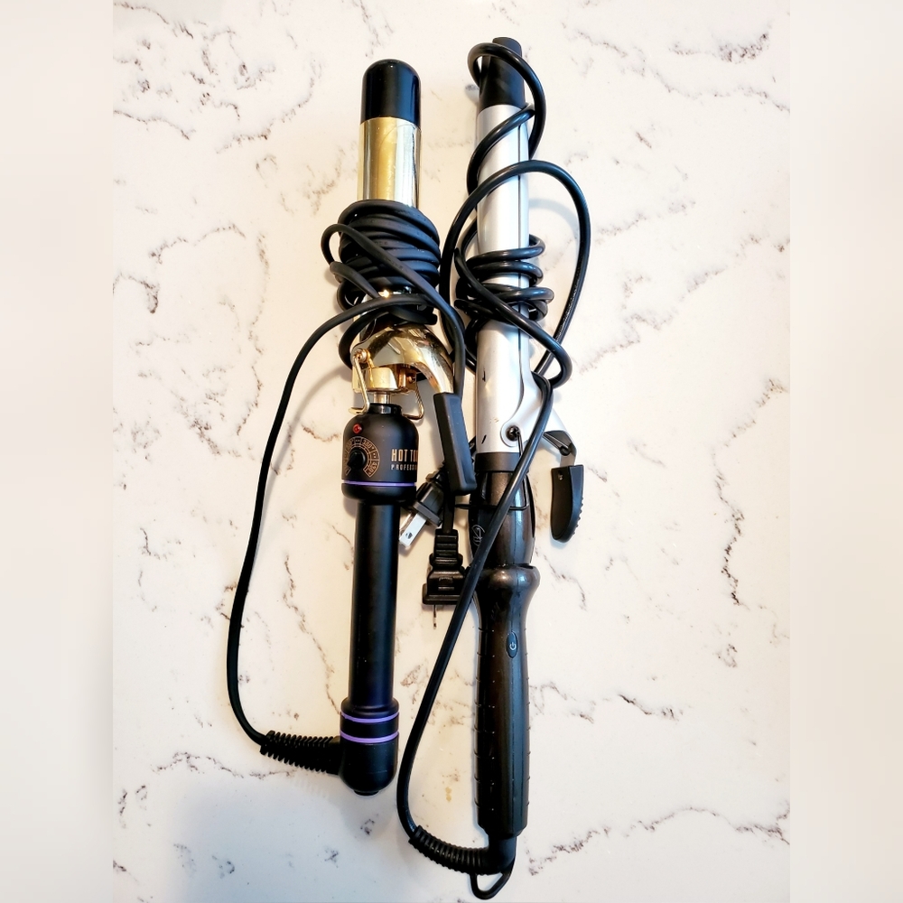 Hot tools and Tru beauty curling iron